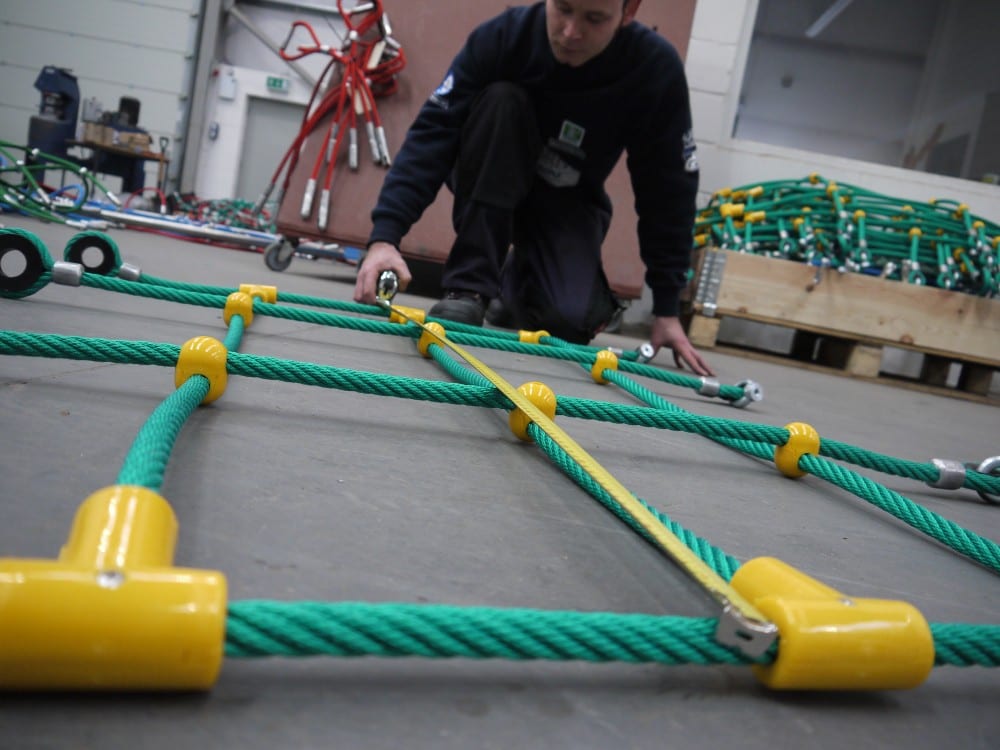 In-House Rope Net Manufacturing